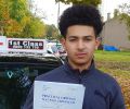  Ali with Driving test pass certificate