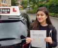 Marrelyn  with Driving test pass certificate